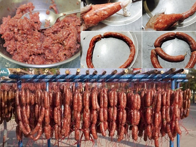 cách là m lạp xưởng