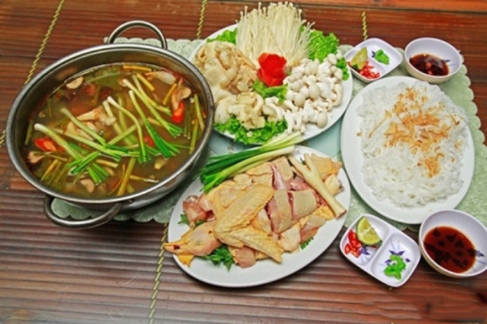 cÃ¡ch lÃ m láº©u gÃ 