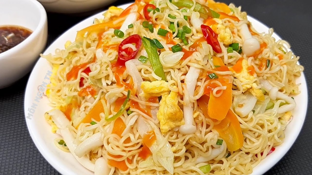 cÃ¡ch xÃ o mÃ¬ tÃ´m