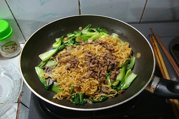 cÃ¡ch xÃ o mÃ¬ tÃ´m