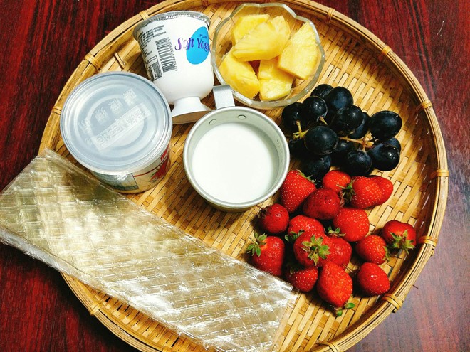 cÃ¡ch lÃ m sá»¯a chua hoa quáº£