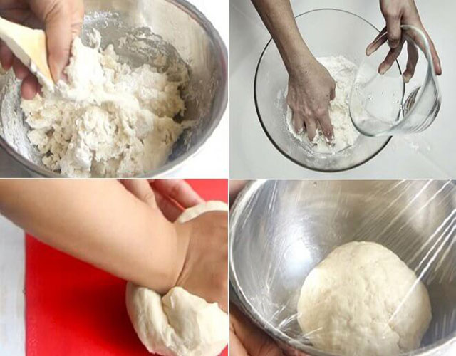 cách làm bánh bao không nhân