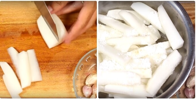 cách muối củ cải trắng chua ngọt