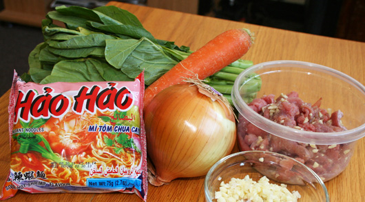 cÃ¡ch lÃ m mÃ¬ tÃ´m xÃ o