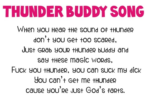 thunder buddies meaning