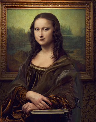 actual size of the mona lisa
