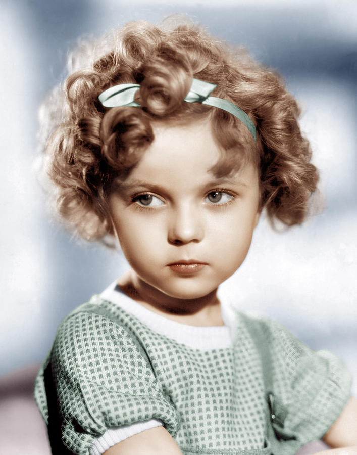 shirley temple hair color