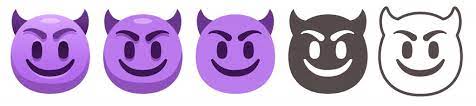 what does purple devil emoji mean