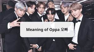 what does oppa mean in japanese