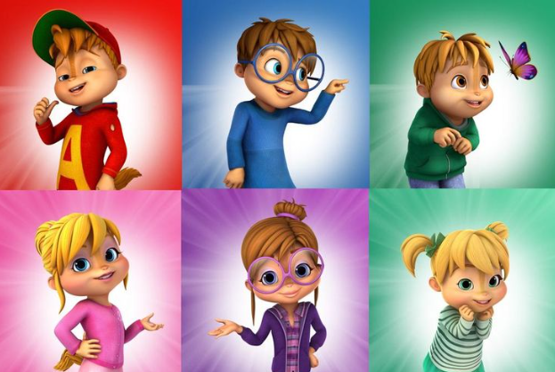 names of the chipmunks