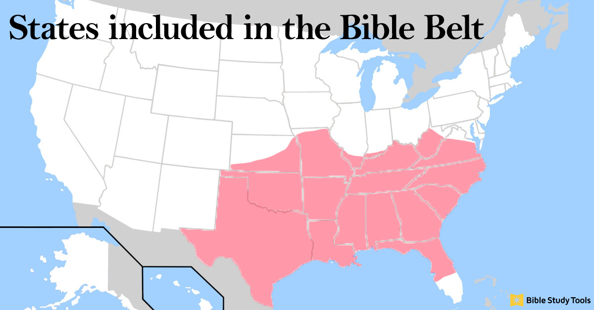 what states are the bible belt