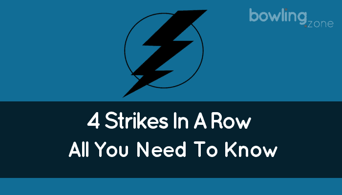 what is 4 strikes in a row called