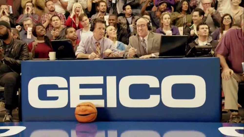 geico commercial basketball player