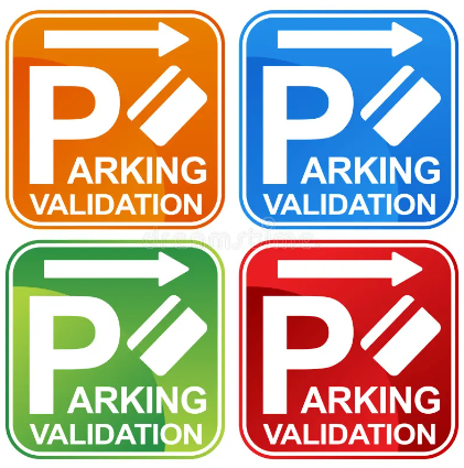 what does validated parking mean