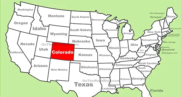 states close to colorado