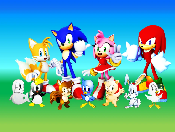 what animal is amy from sonic