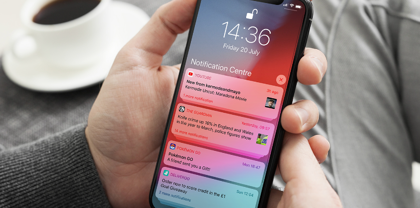 how to see past notifications on iphone
