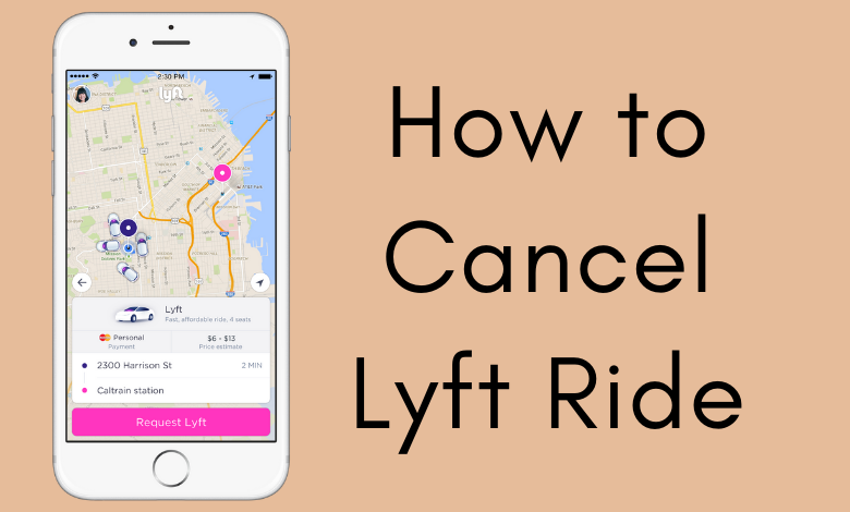 how to cancel a lyft