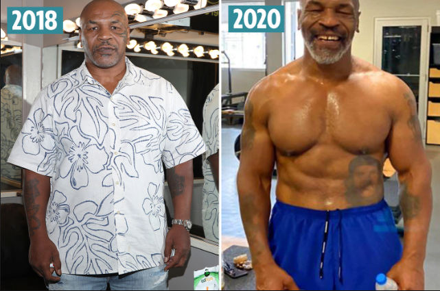 mike tyson prime weight