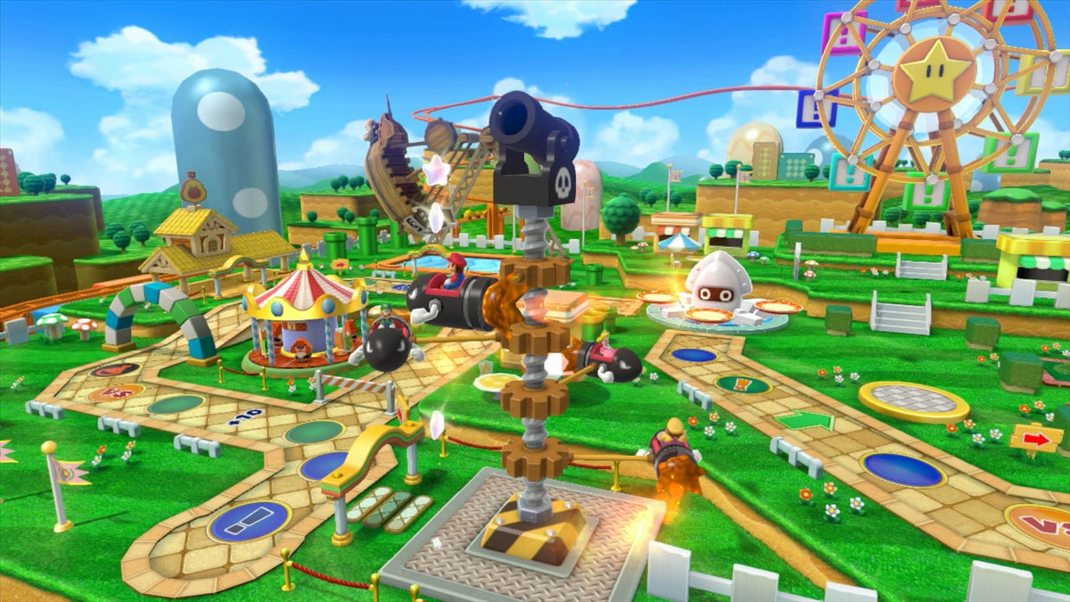 mario party superstars maps