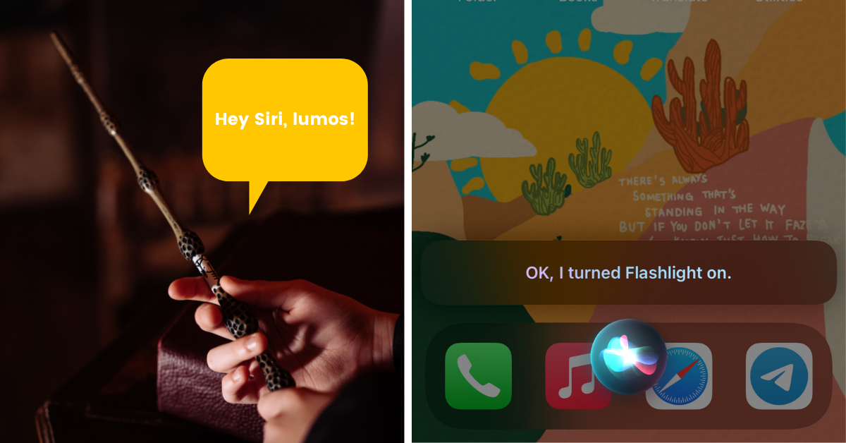 siri command to turn off flashlight
