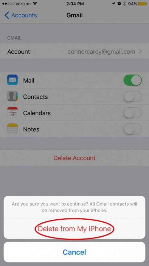 how to remove maybe from iphone contacts