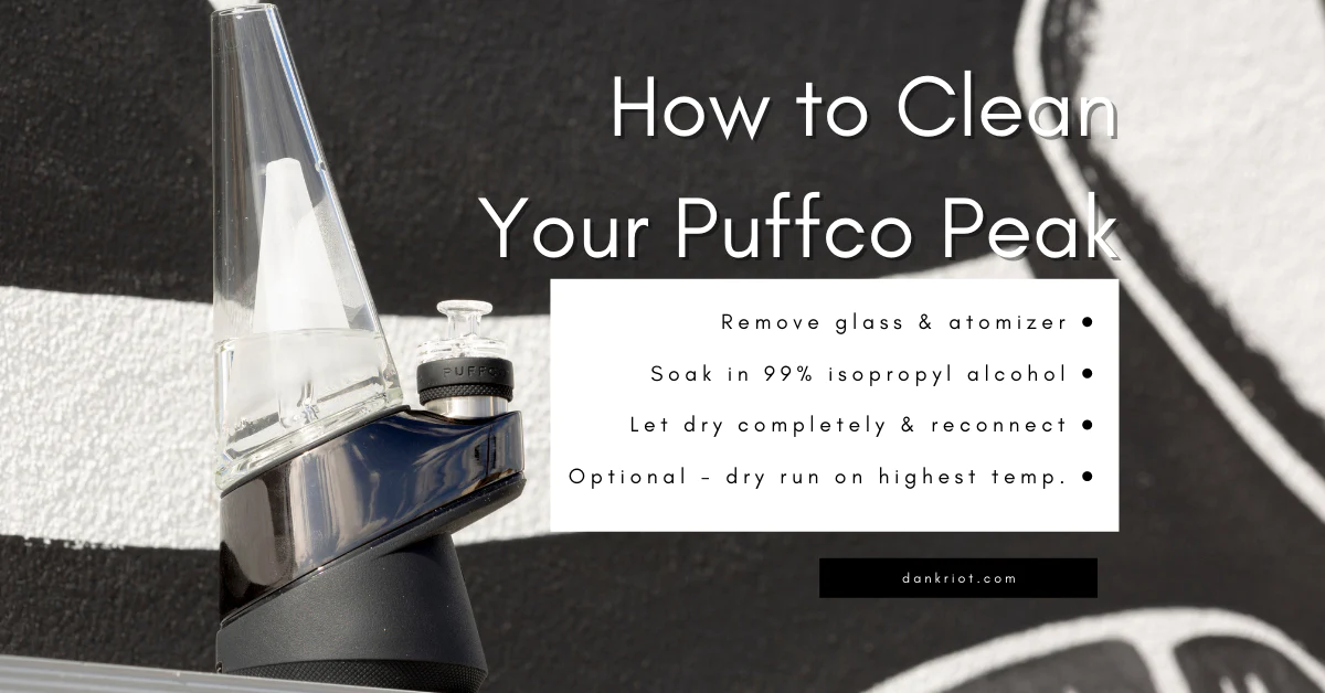 how to clean puffco peak