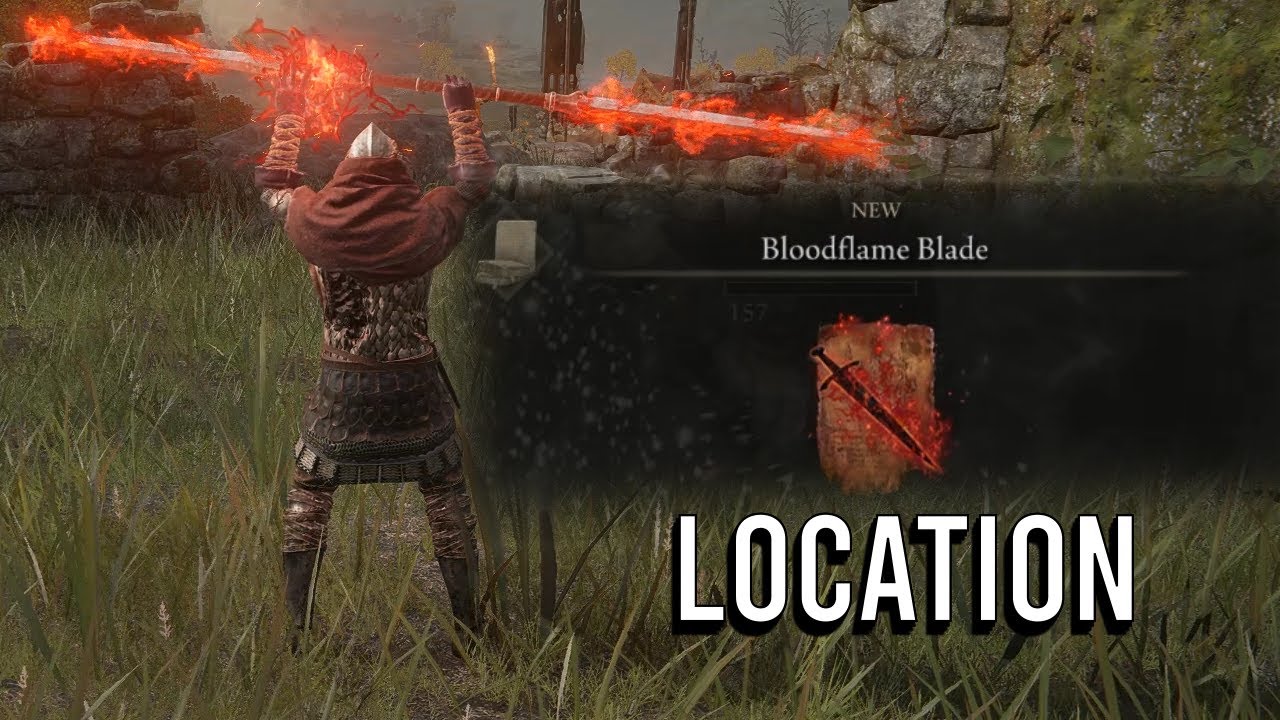 Bloodflame Blade in Elden Ring: Unleashing the Fiery Power