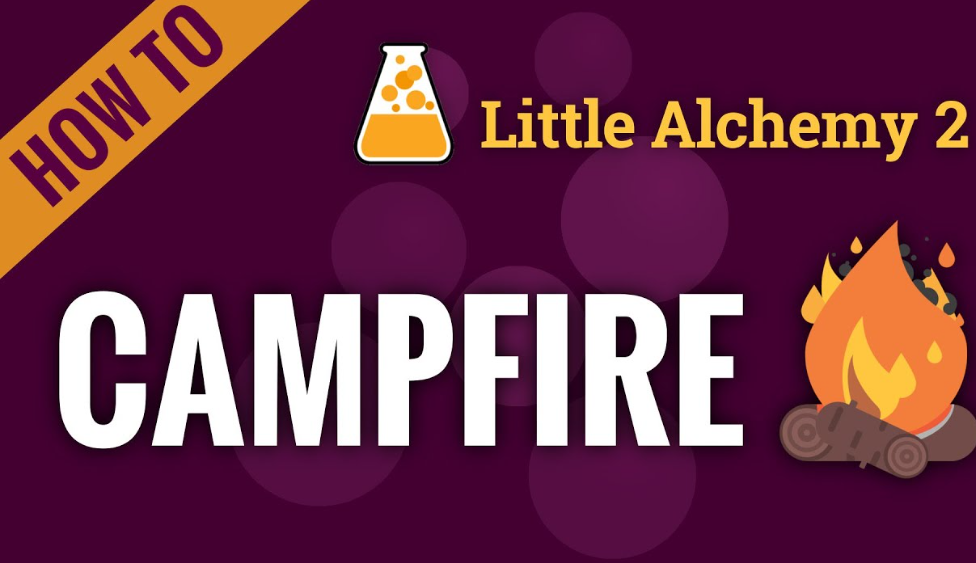 how to make campfire in little alchemy 2