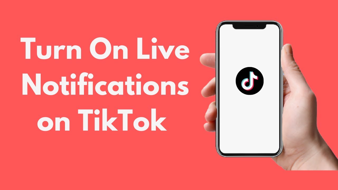 how to turn off live notifications on tiktok