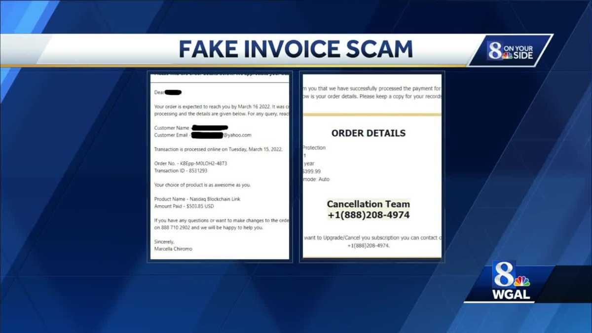 how to delete a fake paypal invoice