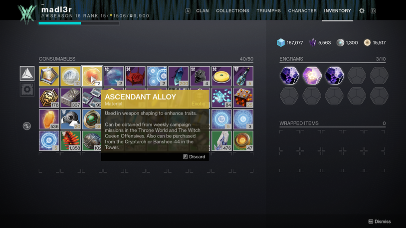 how to get ascendant alloy