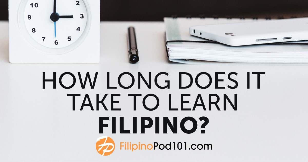 how long does it take to learn tagalog