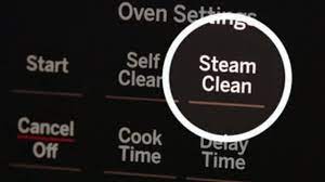 how to turn off steam clean on ge oven
