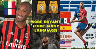 how many languages did kobe speak