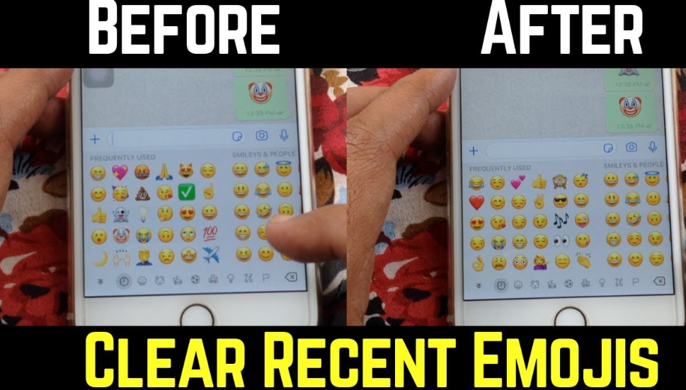 how to clear recent emojis