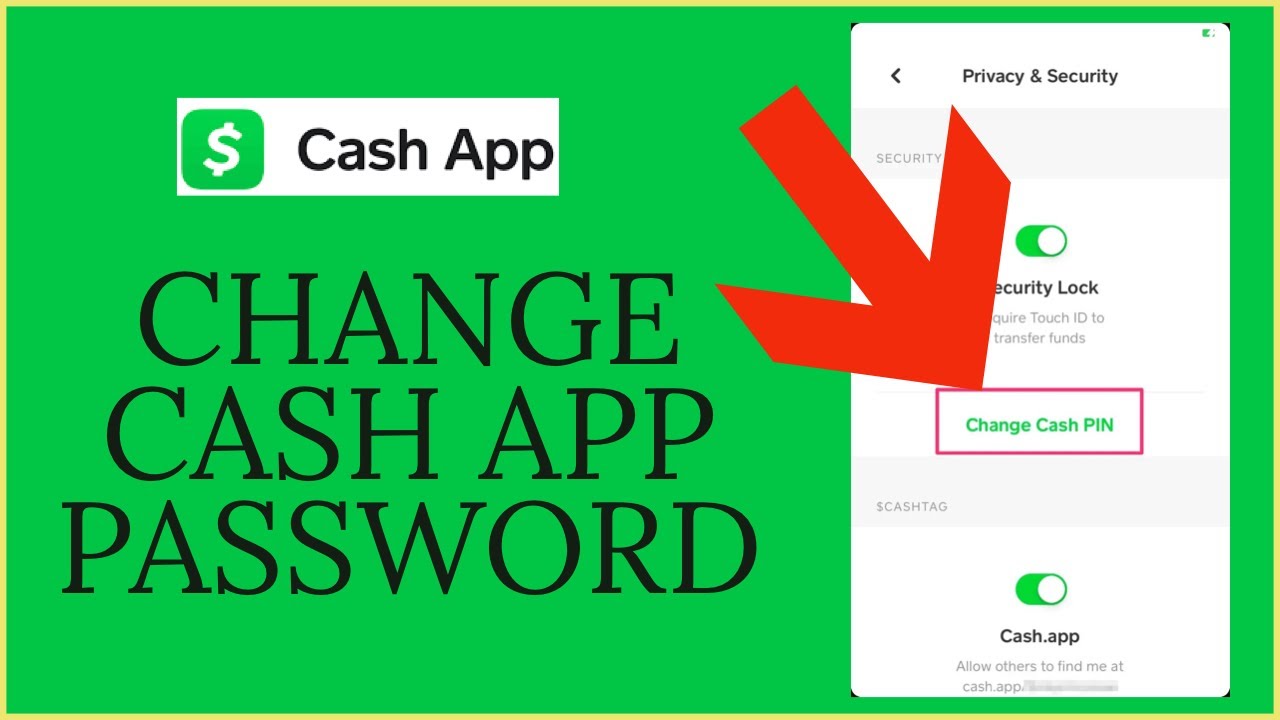 how to change cash app password