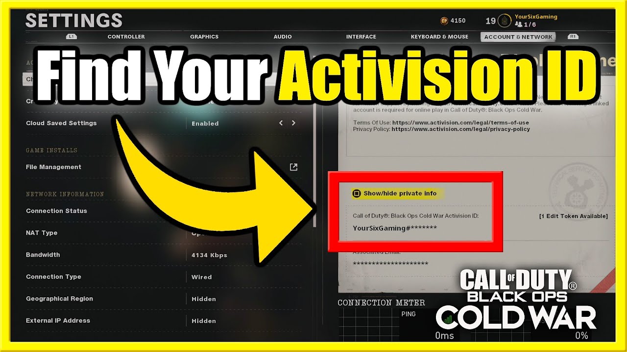 how to change activision name