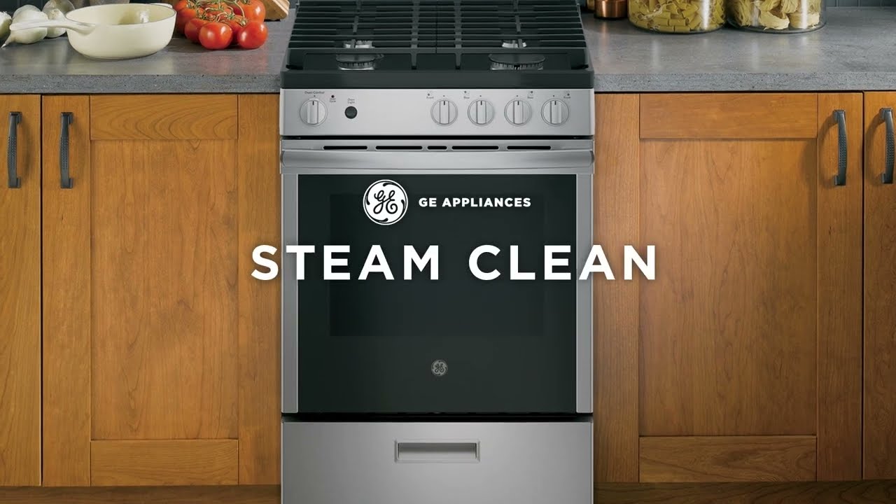 how to steam clean ge oven