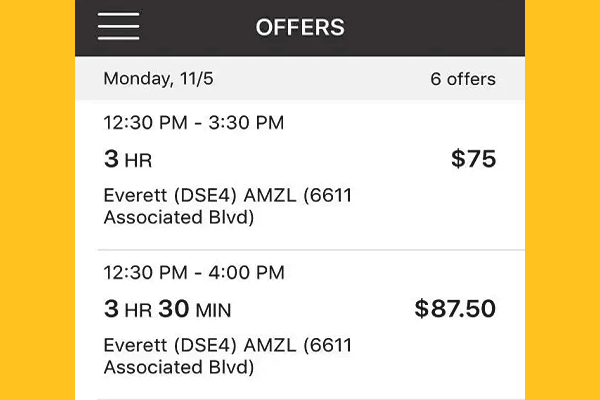 how to cancel amazon flex block