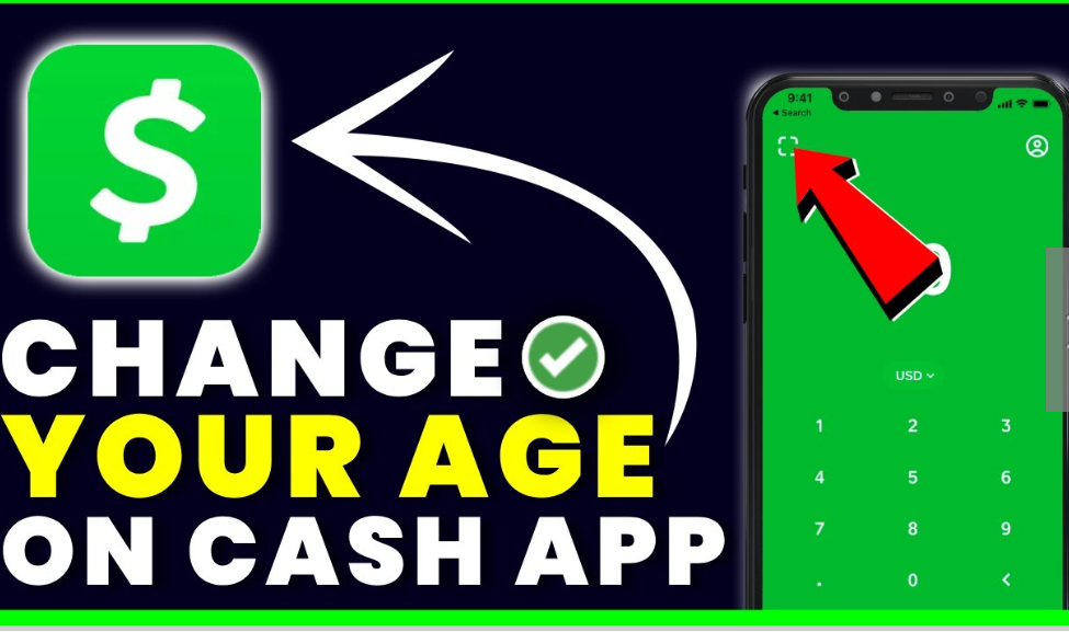 how to change your age on cash app