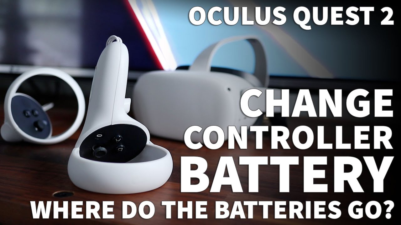 how to change oculus controller battery