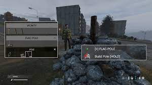 how to build flagpole dayz