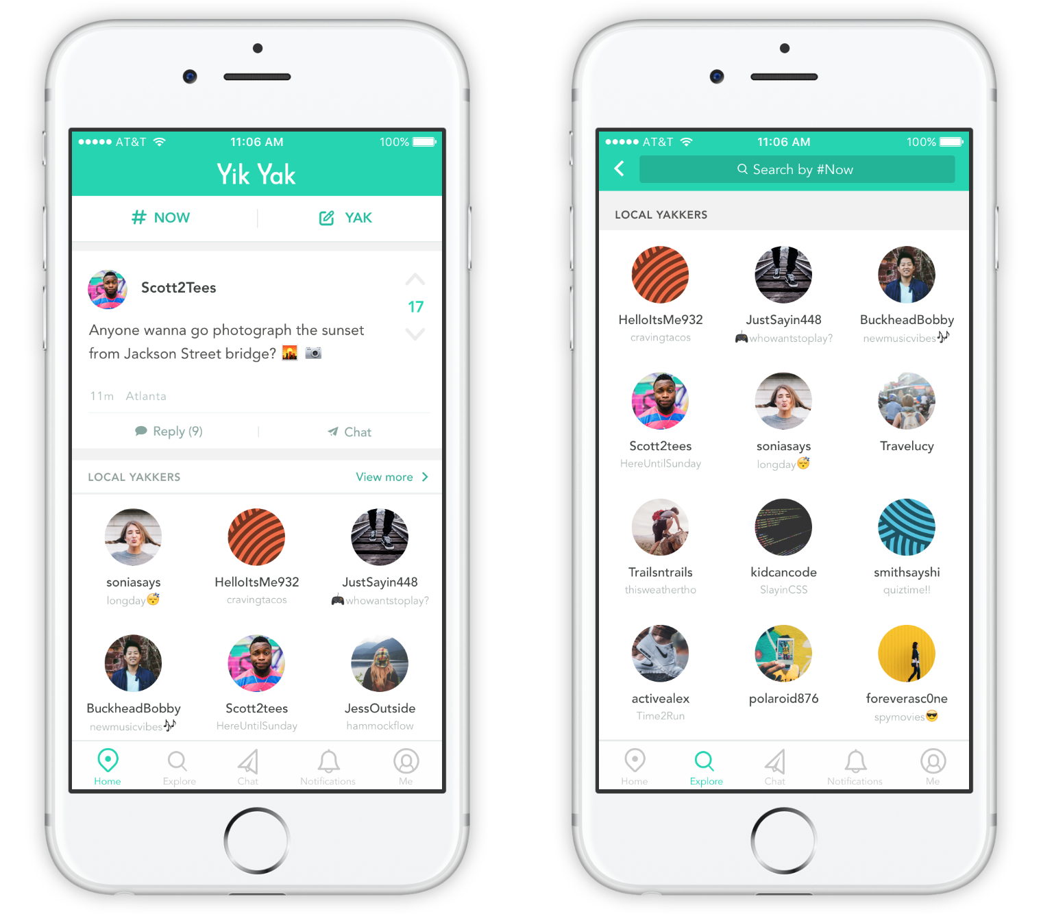 how to change yik yak handle