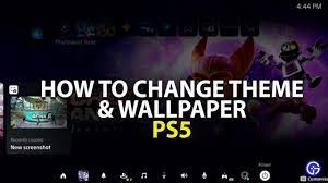 how to change ps5 theme