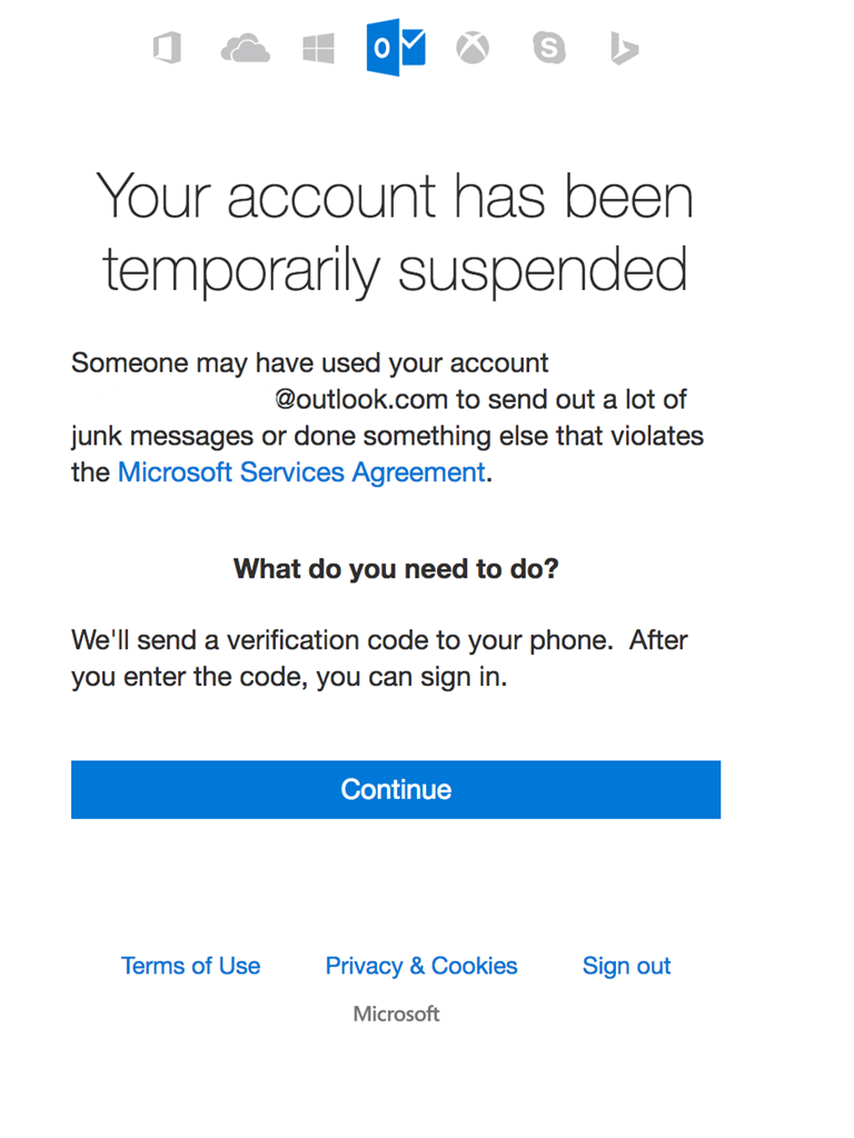 what does temporarily suspended mean