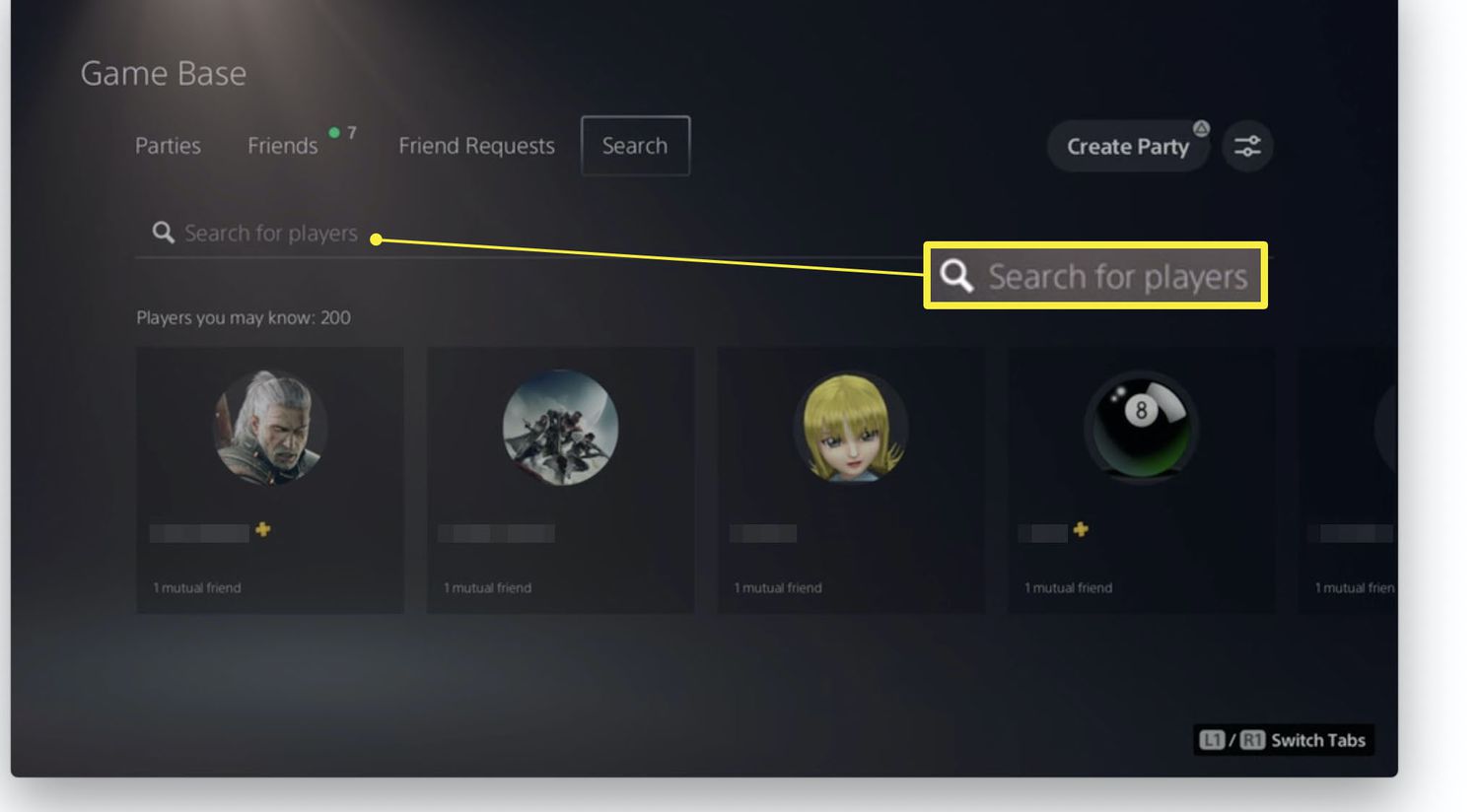 how to add friends on ps5