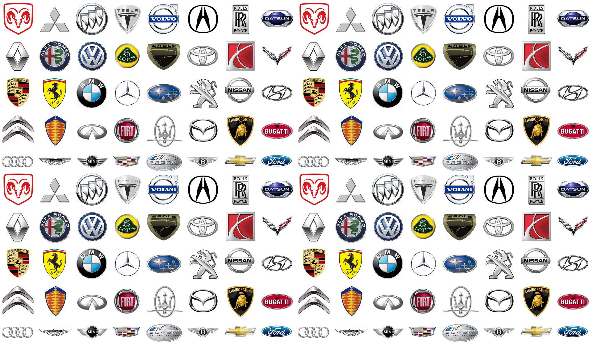 how many car brands are there in the world