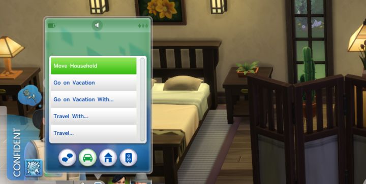 how to move in sims 4