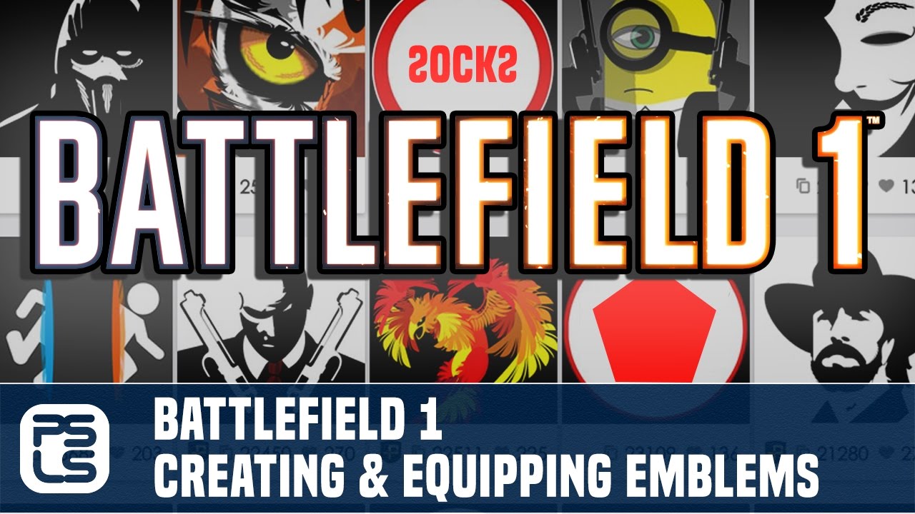 how to make battlefield 1 emblems